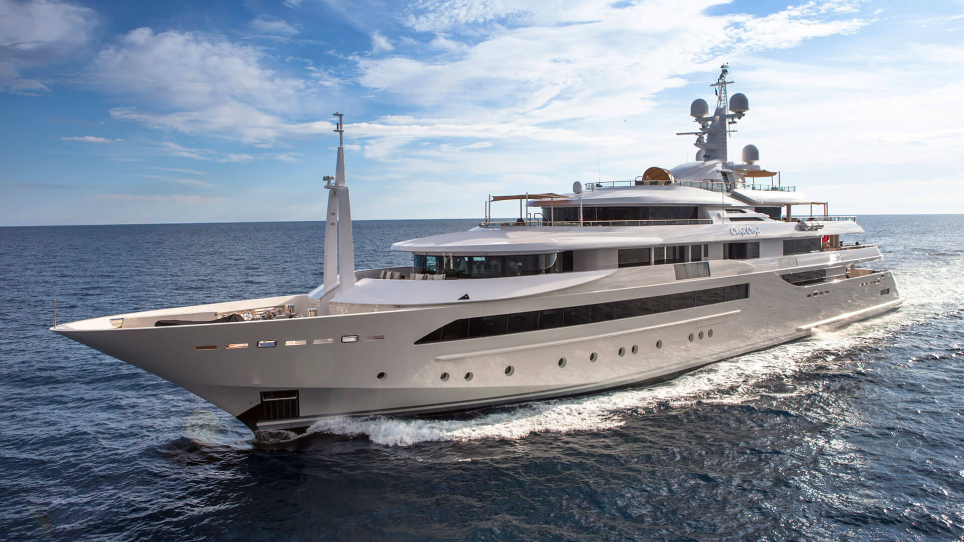 M/Y CRN Chopi Chopi 80mt wins at “The World Superyachts Awards”