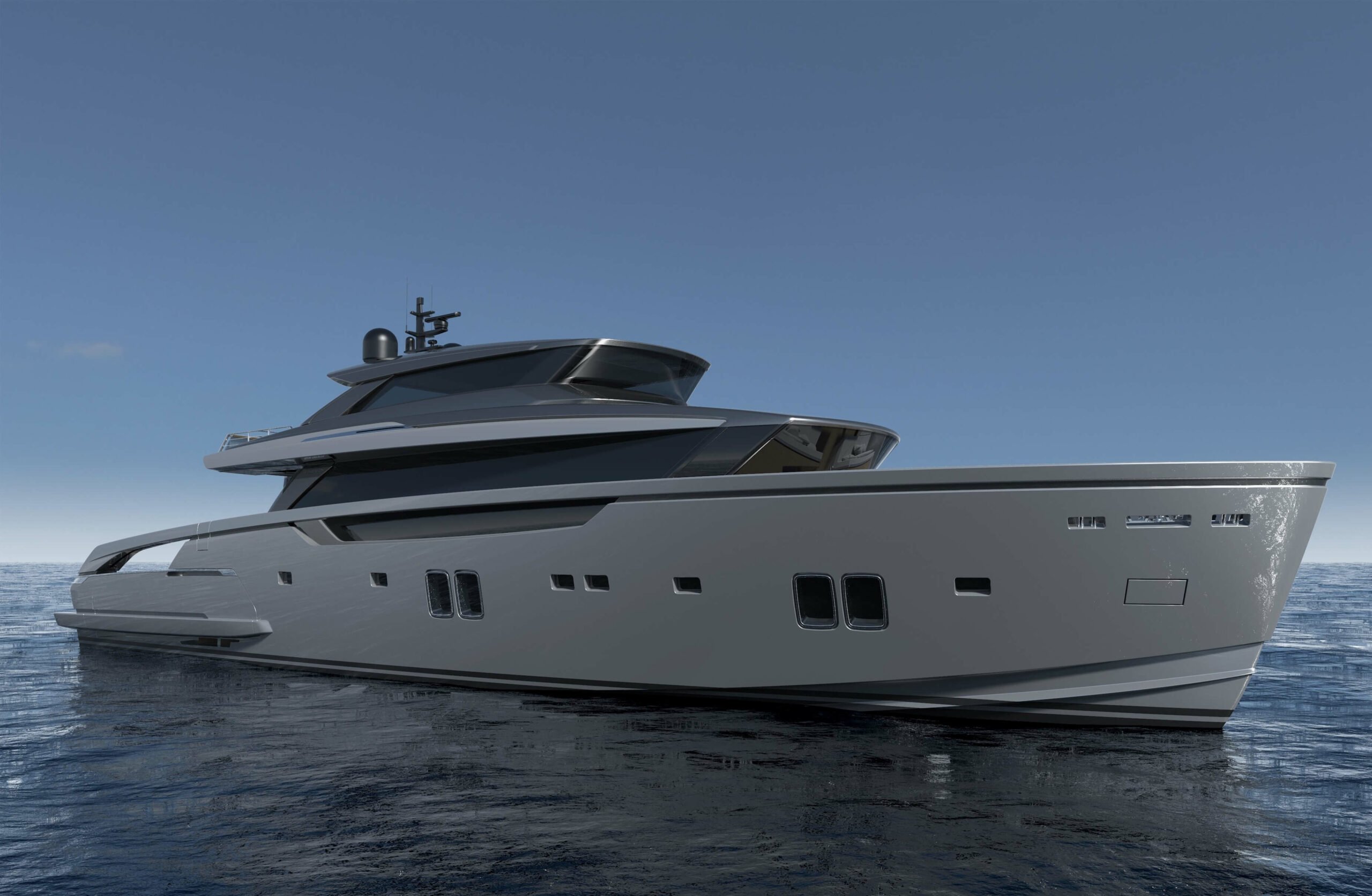 Sanlorenzo unveils its third news for 2020: the SX112 crossover yacht