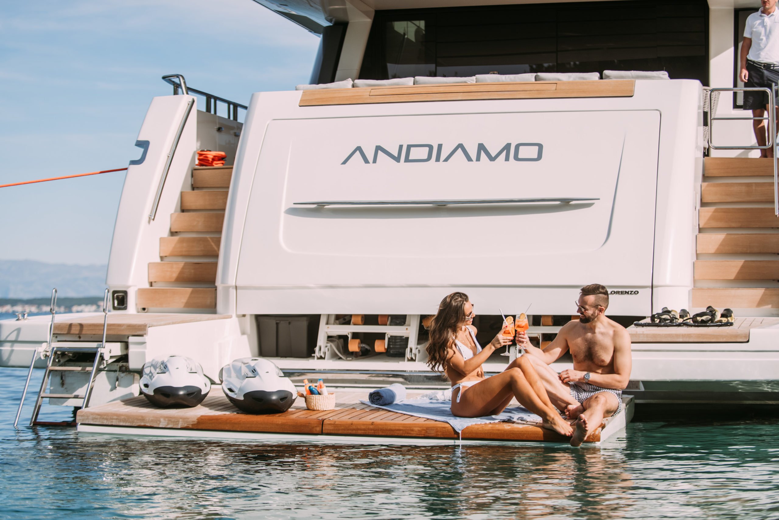 andiamo yacht san lorenzo